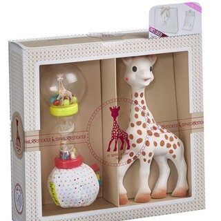 Mi primer set Sophie la girafe + Sonajero maracas